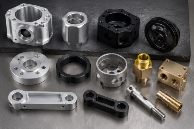 Surface finish samples for custom manufactured parts