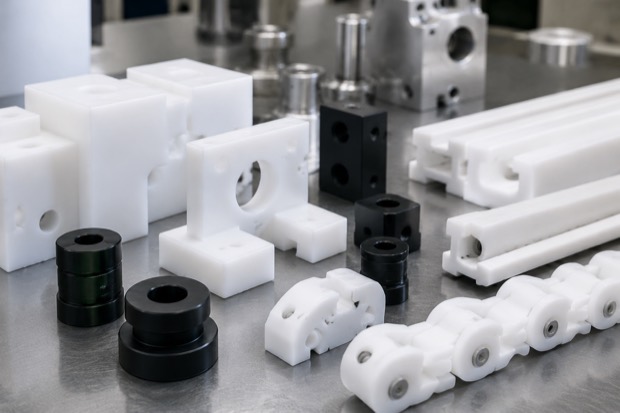 Engineering plastics for custom machined components