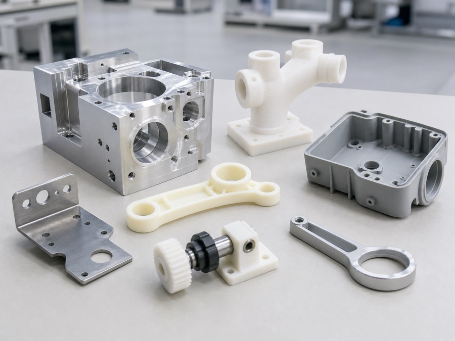 Rapid prototyping samples for custom part validation