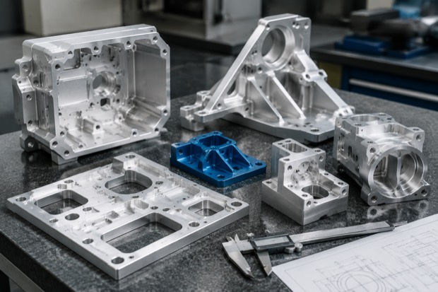 Aluminum CNC machined parts for lightweight custom components