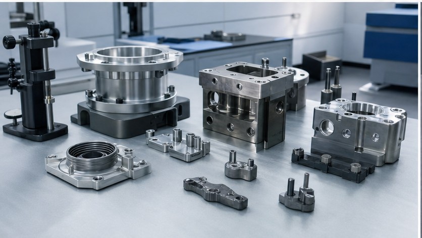 First article inspection setup for custom CNC machined parts