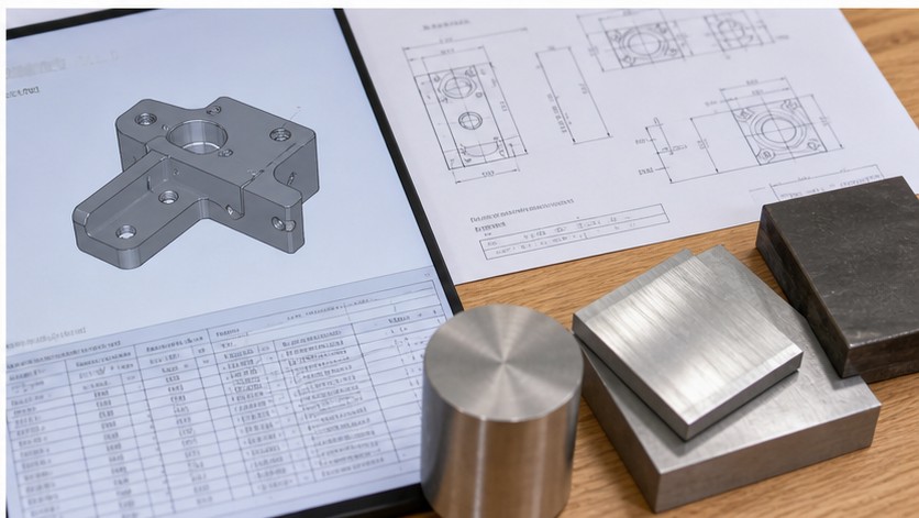 RFQ drawing review for threaded holes in CNC machined parts
