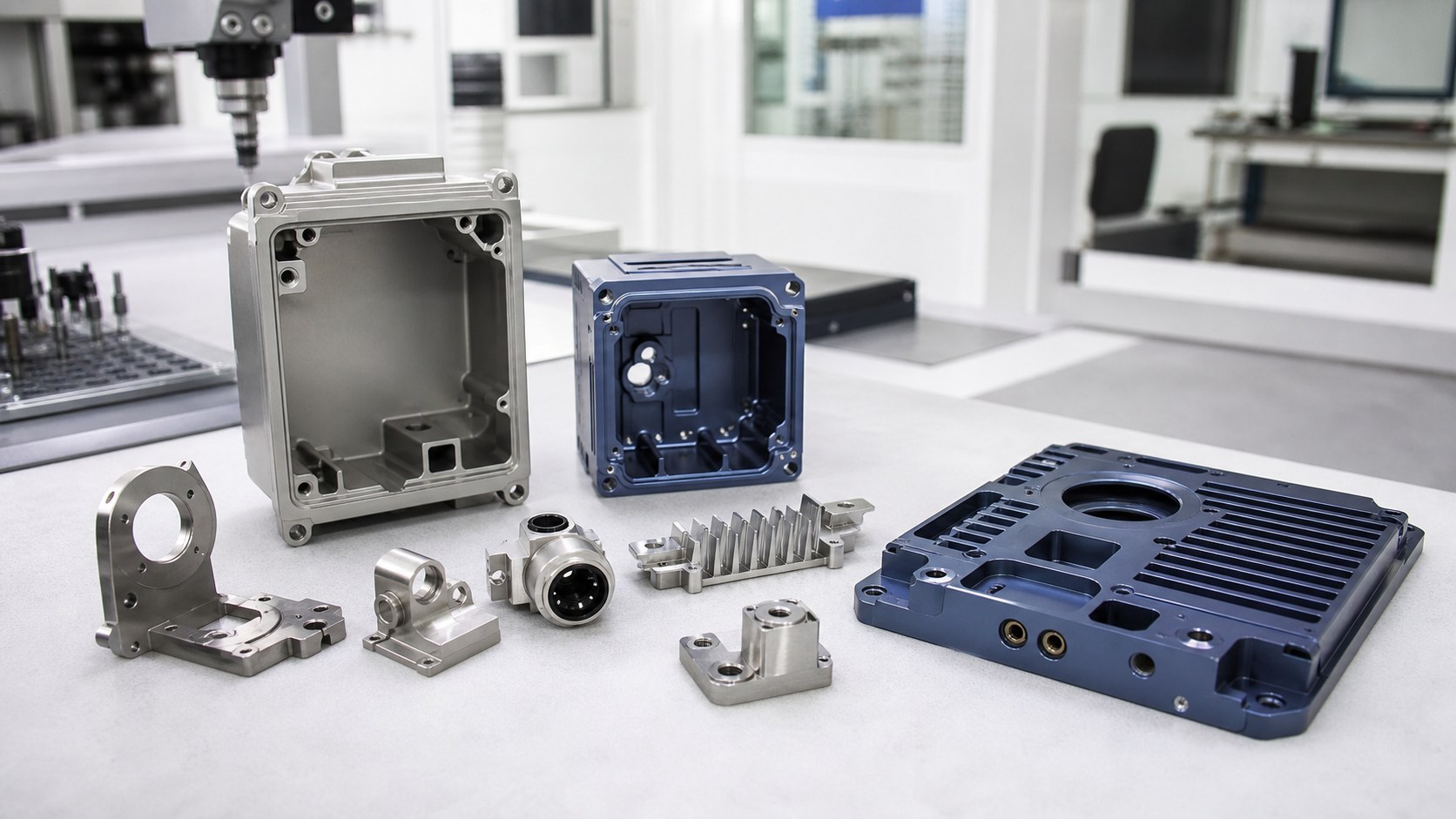 CNC Machining Medical Diagnostic Equipment Housings and Sensor Brackets