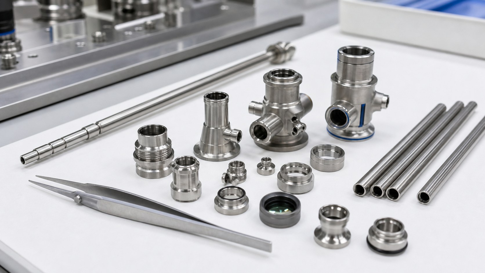 CNC Machining Endoscope and Laparoscope Components: Tubes, Lens Housings and Sealing Features