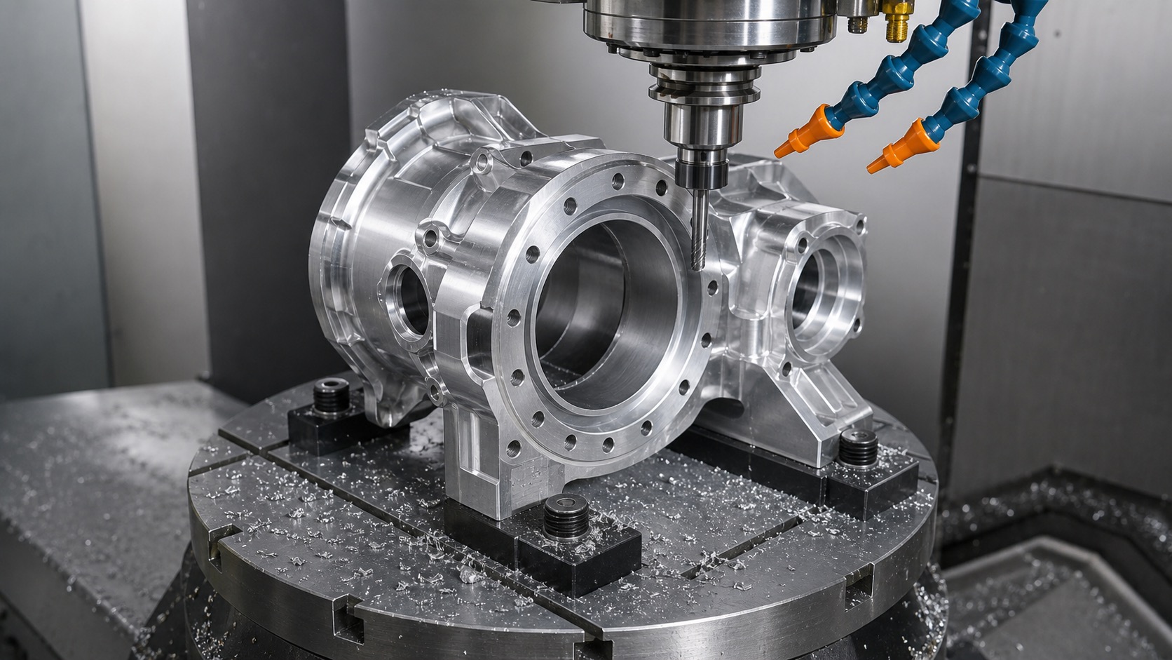 Robot Joint Housing CNC Machining: Coaxiality and Runout