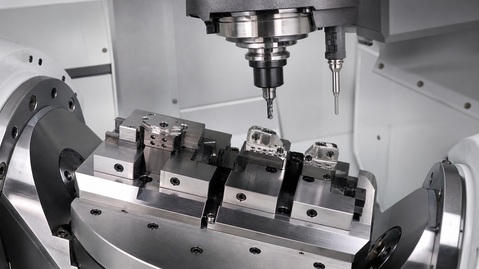 5-axis fixturing for orthopedic surgical guide components