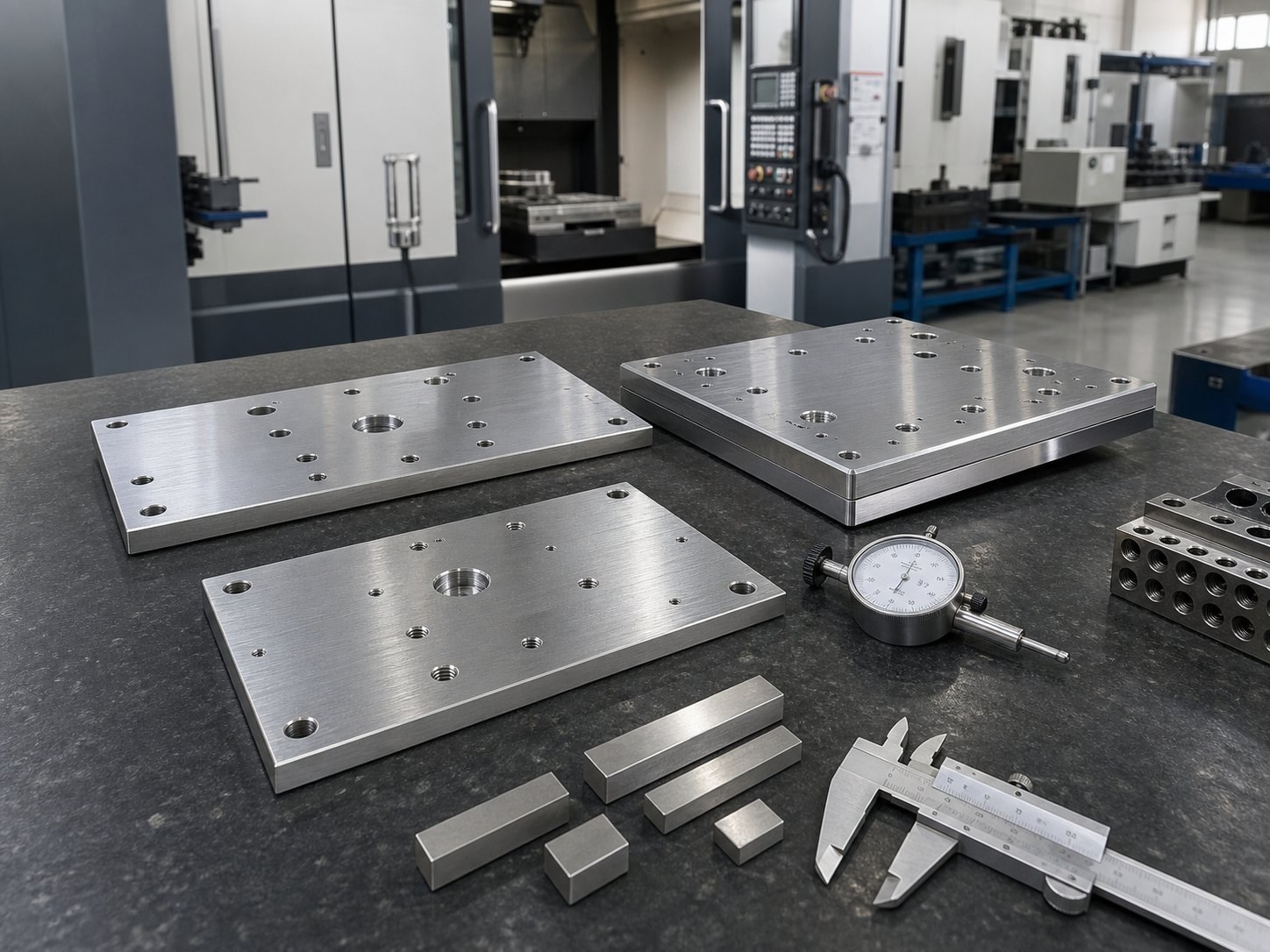 How CNC Precision Machining Controls Mounting Plate Flatness and Parallelism