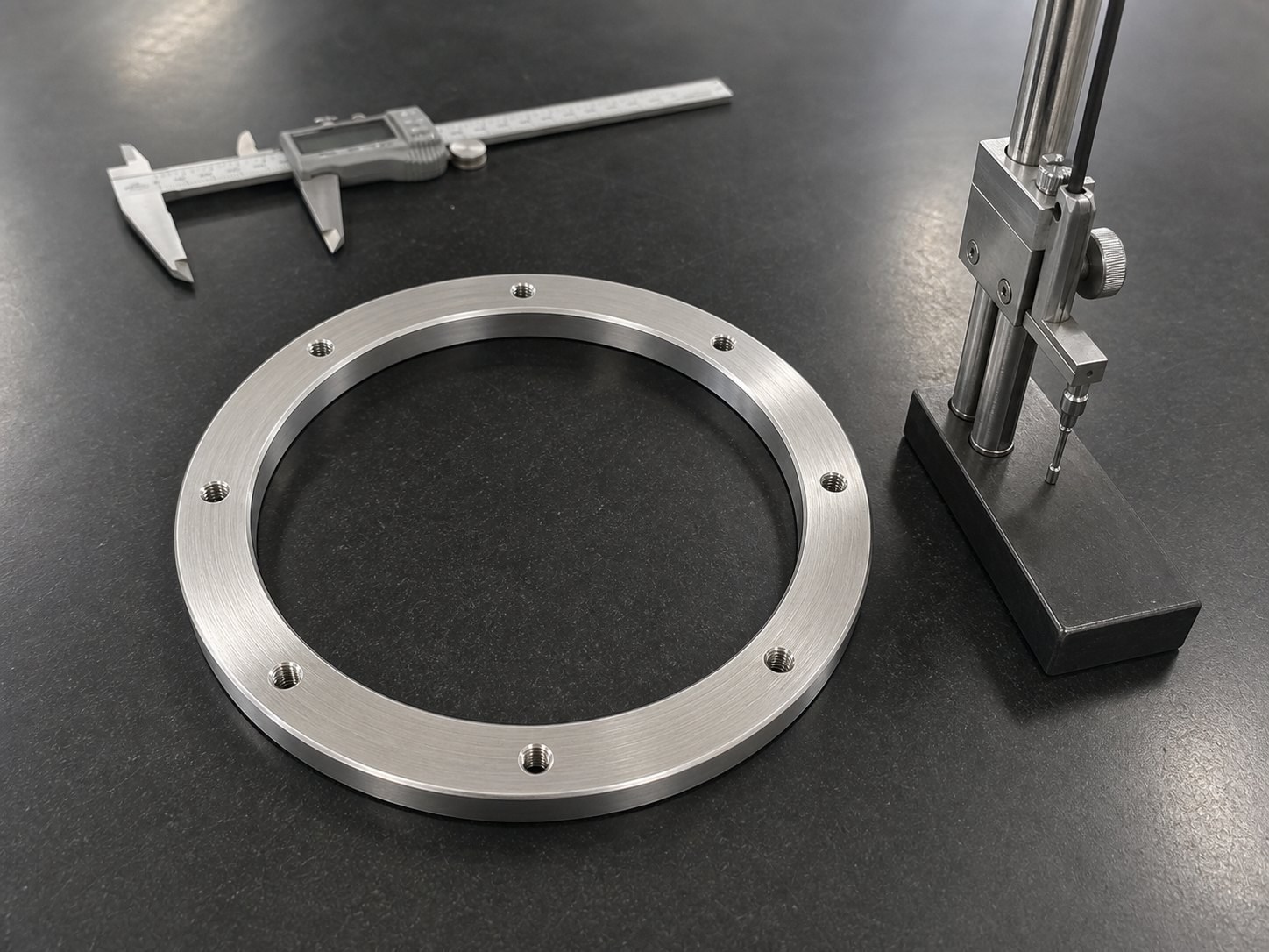 Small-Batch Machining Review for a Stainless Steel Annular Flange: Critical Dimensions, Datum Transfer, and Dimensional Verification
