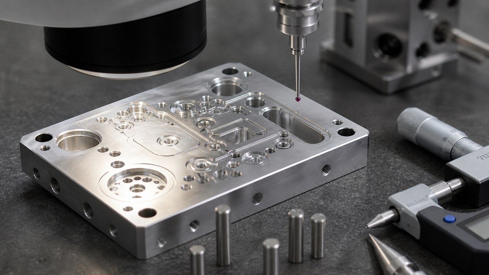 Inspection of sealing grooves and micro ports on a diagnostic manifold