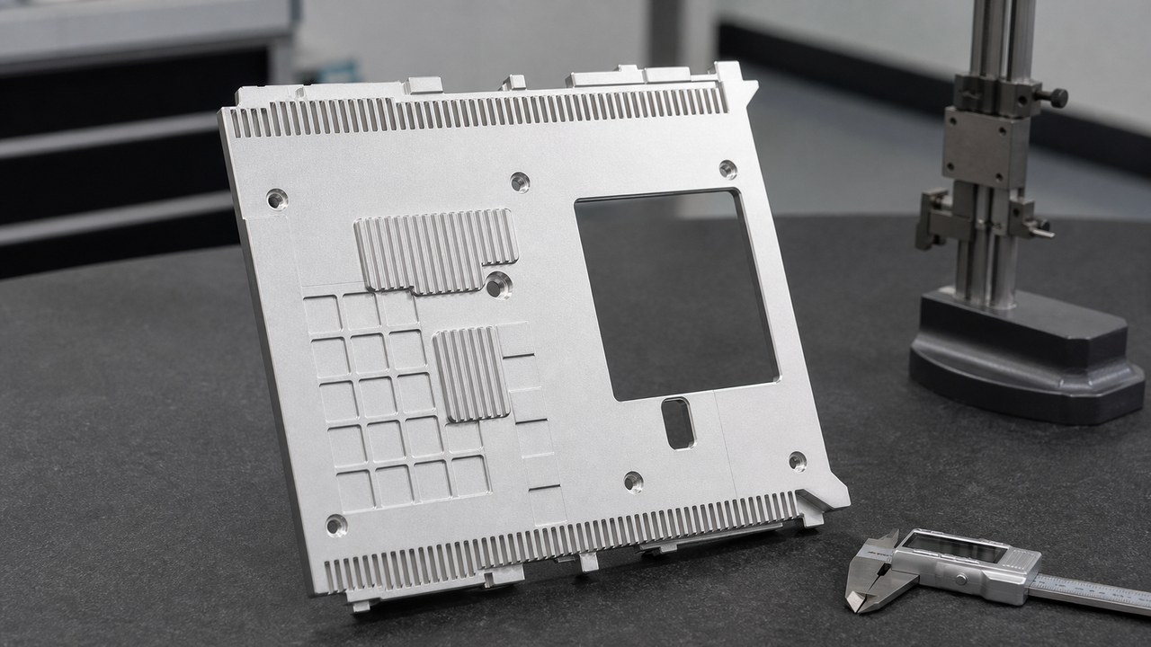 Drawing-Based Machining Plan for an Aluminum Front Protection Plate: Hole-Slot Relationships, Datums and Burr Control