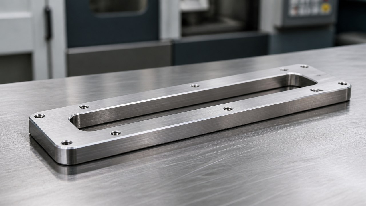 Prototype Machining of a Rectangular Observation-Window Flange: Critical Dimensions, Datum Transfer, and Dimensional Review