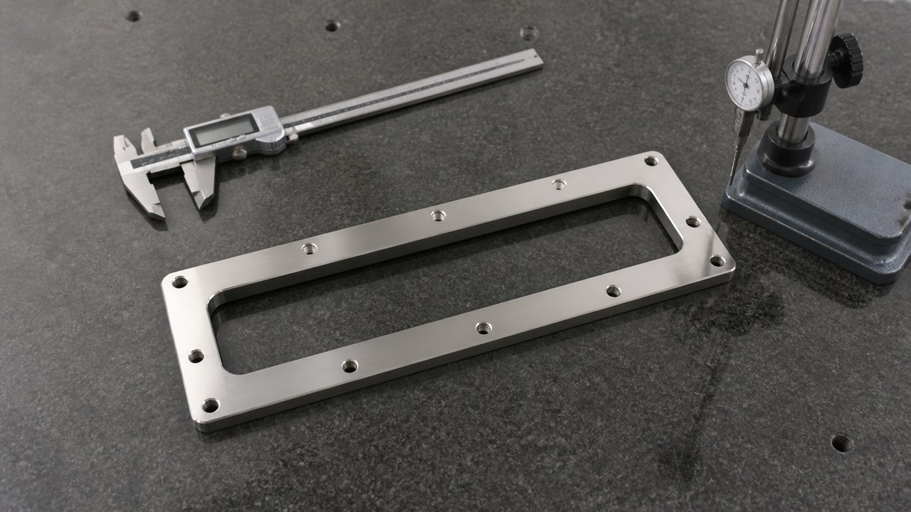 Prototype Machining of a Rectangular Observation-Window Flange: Critical Dimensions, Datum Transfer, and Dimensional Review