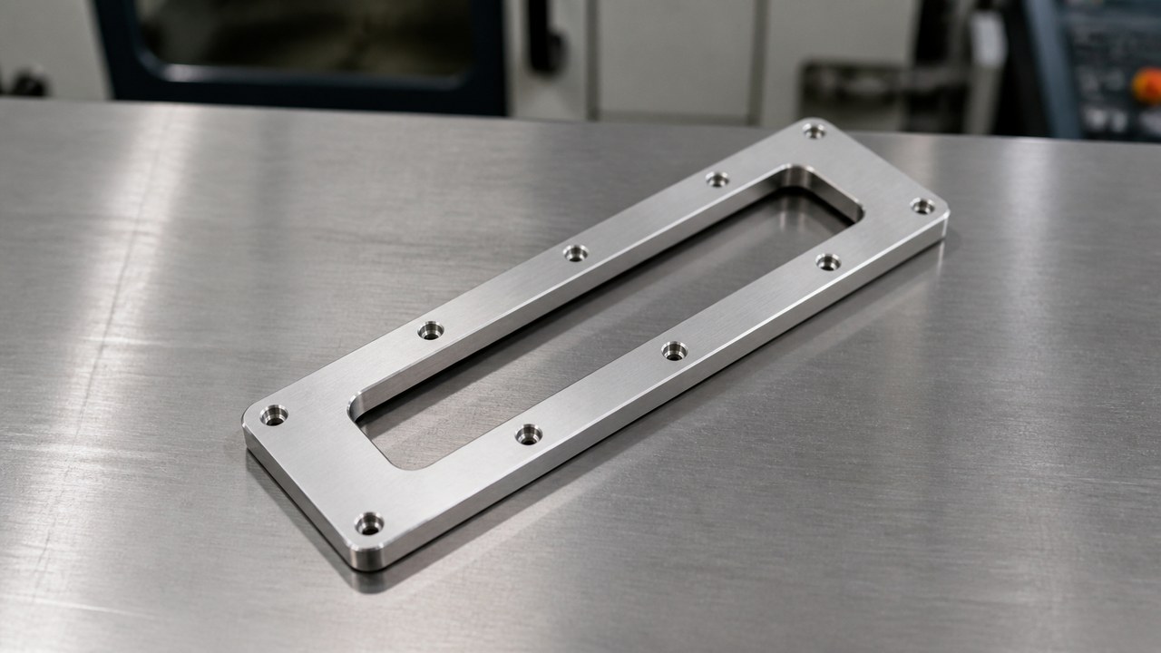 Prototype Machining of a Rectangular Observation-Window Flange: Critical Dimensions, Datum Transfer, and Dimensional Review