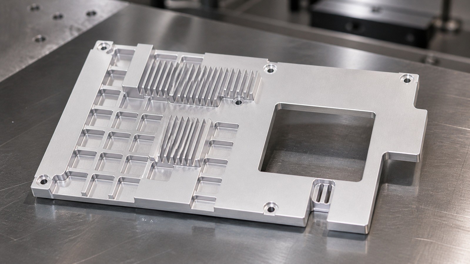 Small-Batch Machining Review of an Aluminum Thin-Wall Guard Panel for Automated Custom Assembly Equipment: Hole-Slot Relationships and Burr Control