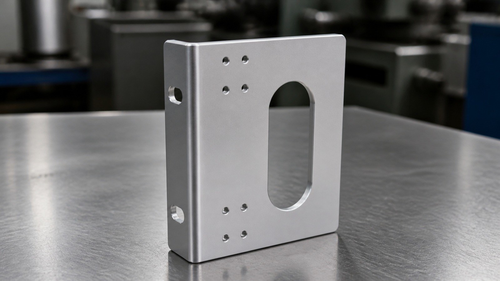 Machining Case for a Bent Hanger Bracket in Custom Automation Assembly Equipment: Hole-Slot Relationships and Burr Control