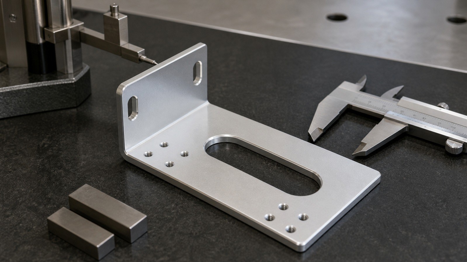 Machining Case for a Bent Hanger Bracket in Custom Automation Assembly Equipment: Hole-Slot Relationships and Burr Control