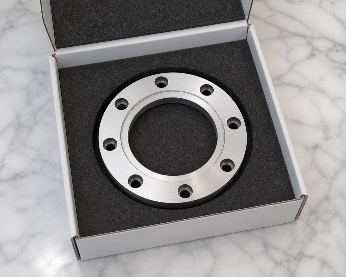 Foam packaging for thin aluminum bearing retaining ring