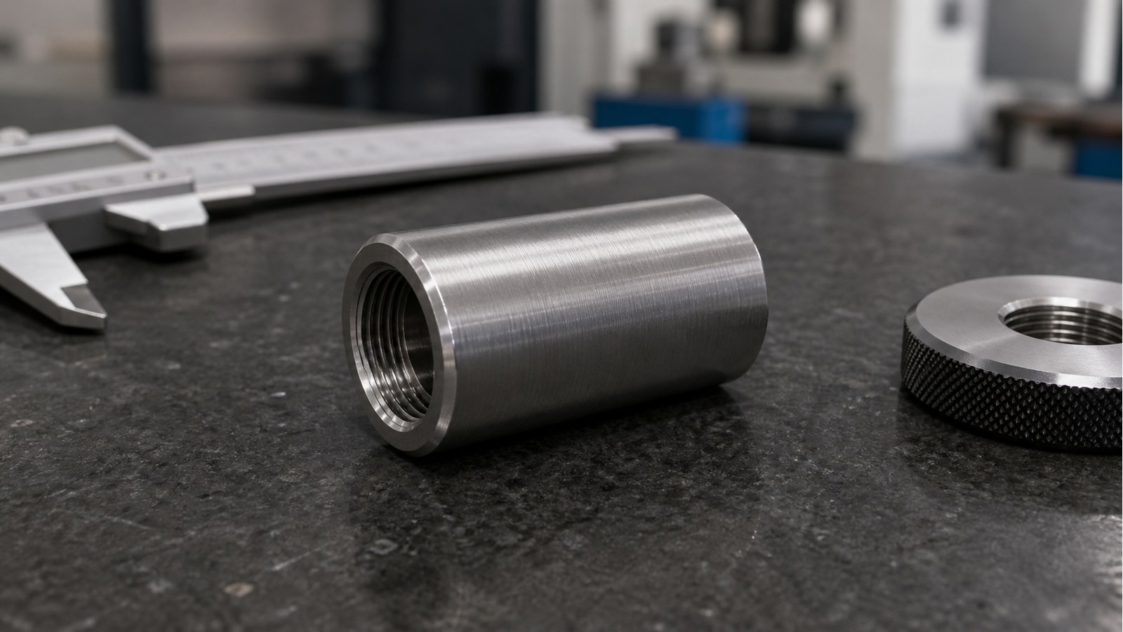 CNC Machining Review of a Reducing Sleeve for Custom Automation Assembly Equipment: Critical Dimensions and Datum Transfer