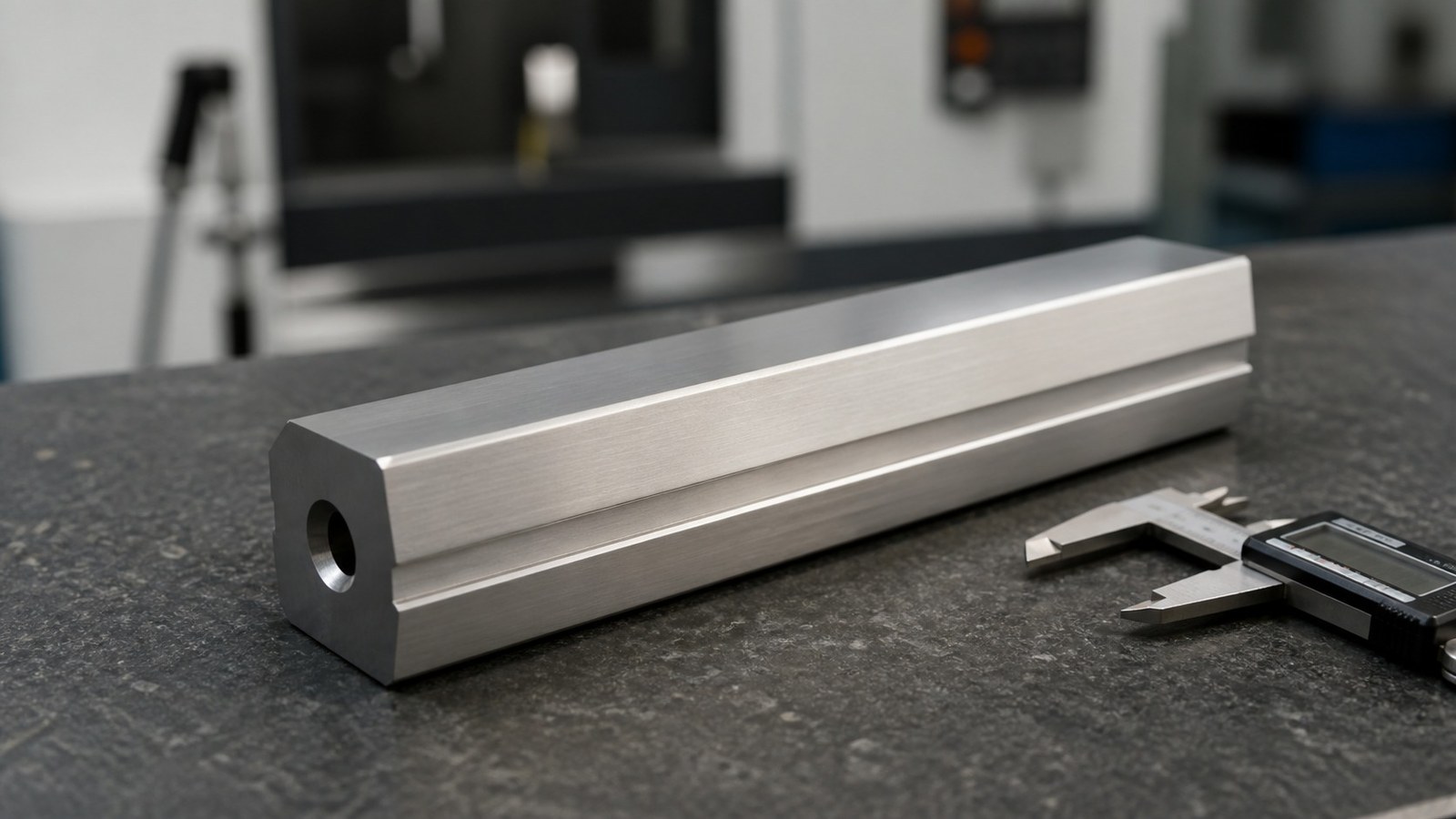 CNC Machining Review of a Long Guide Block for an Automation Guide Mechanism: Critical Dimensions and Datum Transfer