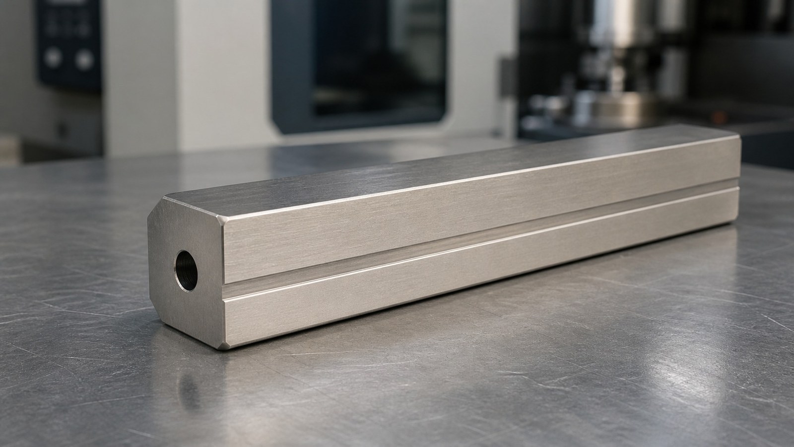CNC Machining Review of a Long Guide Block for an Automation Guide Mechanism: Critical Dimensions and Datum Transfer