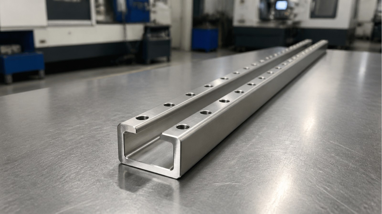 Drawing-Based Manufacturing Plan for a U-Shaped Sheet-Metal Guide Channel in an Automation Guide Mechanism: Hole-to-Channel Relationship and Burr Control