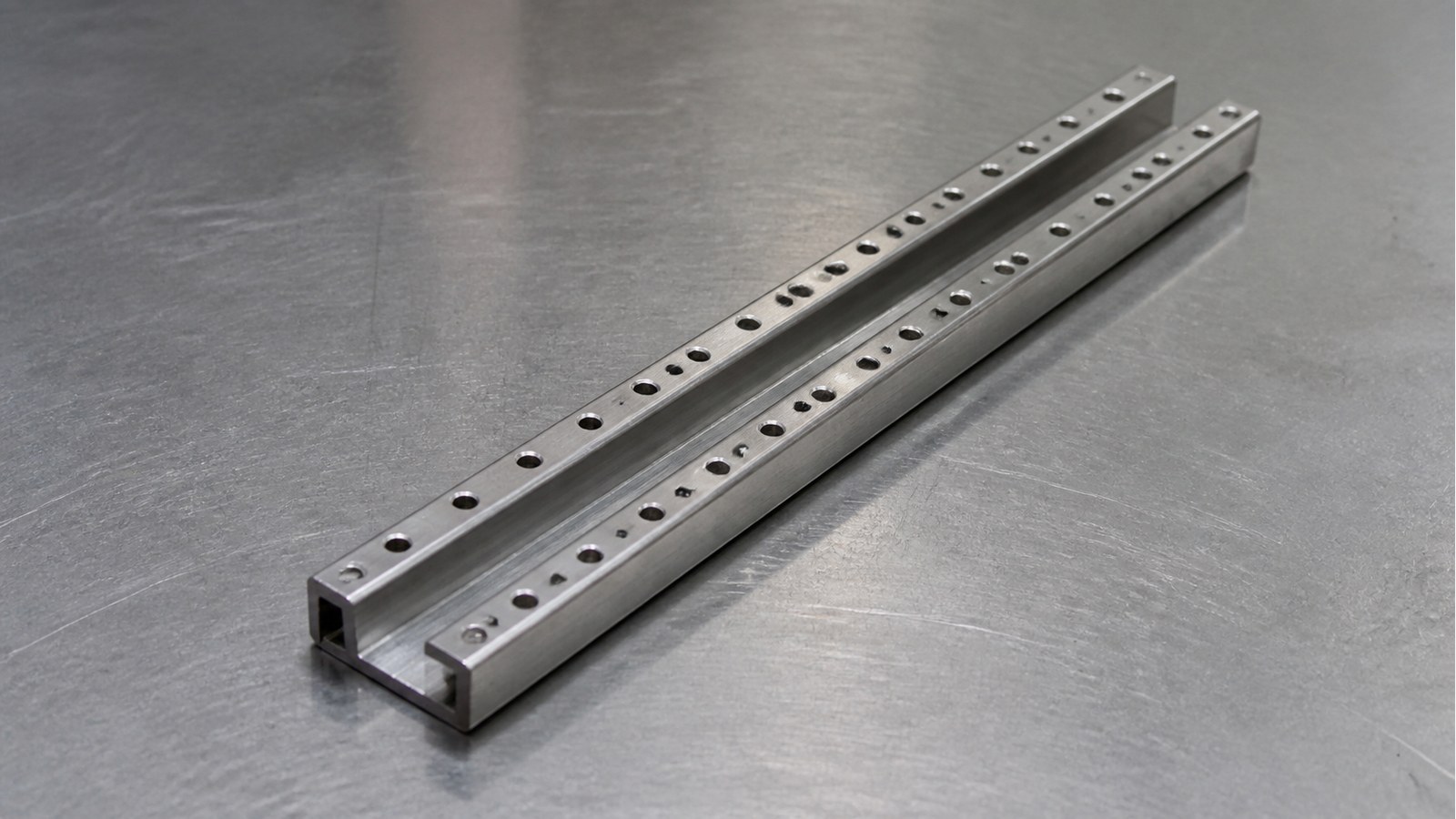 Drawing-Based Manufacturing Plan for a U-Shaped Sheet-Metal Guide Channel in an Automation Guide Mechanism: Hole-to-Channel Relationship and Burr Control