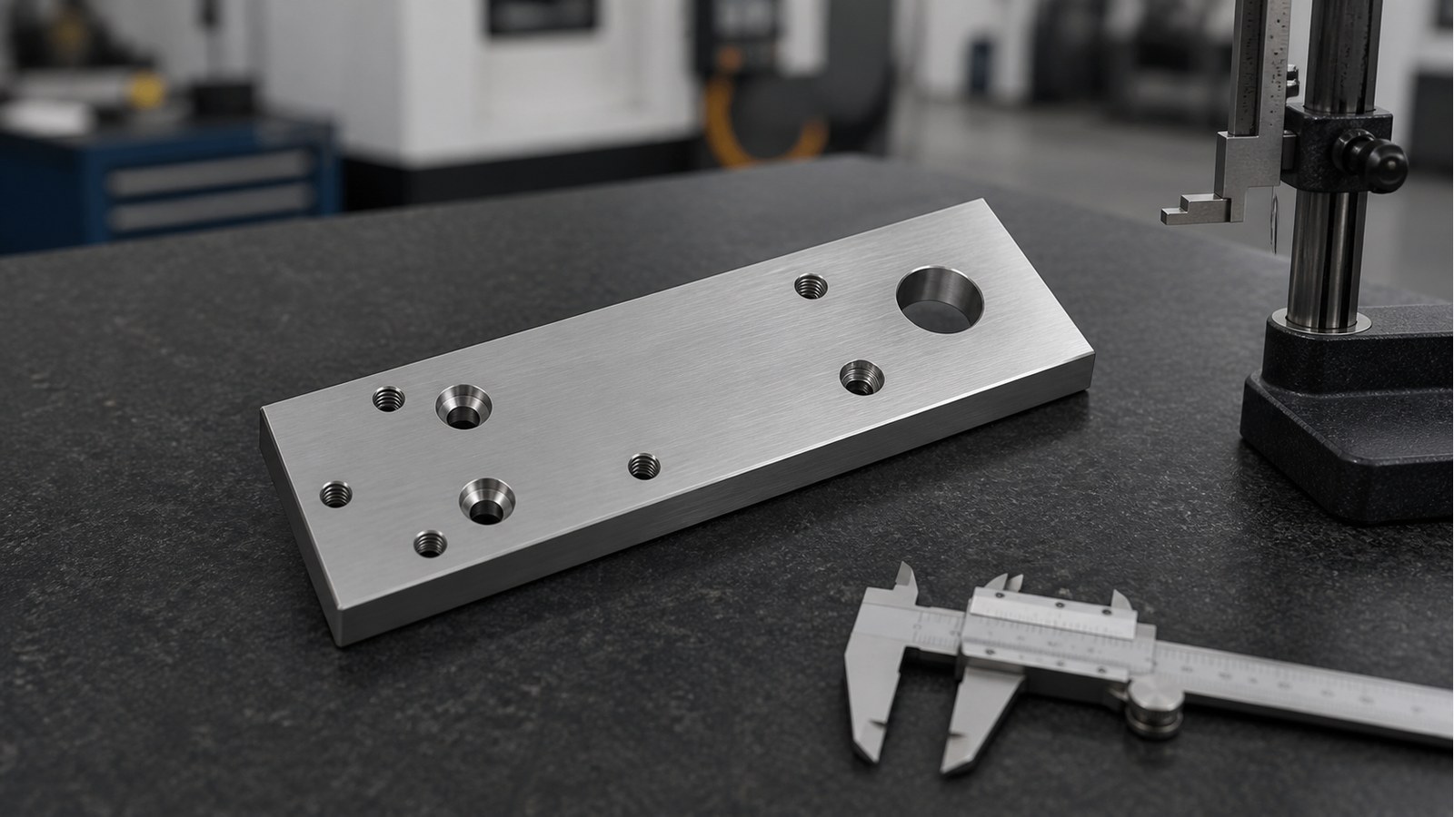 Machining Case for a Rectangular Mounting Block Used in Custom Automation Assembly Equipment: Hole Relationships and Burr Control