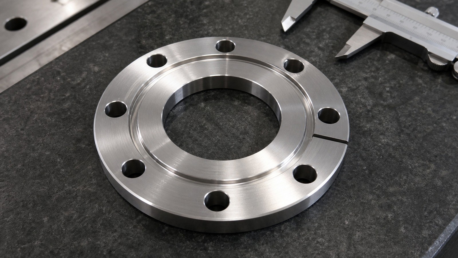 CNC Machining Review of a Stainless-Steel Circular Flange for Automated Custom Assembly Equipment: Critical Dimensions and Datum Transfer