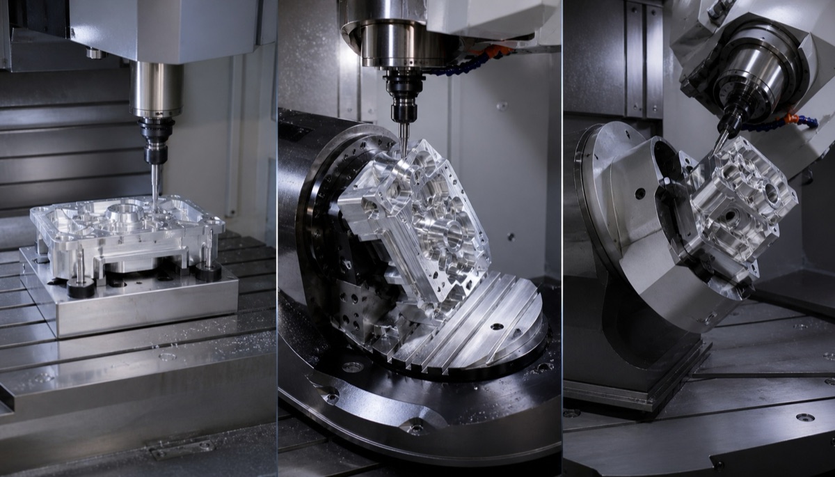 How Accurate Can CNC Machining Be? 3-Axis, 4-Axis and 5-Axis Limits