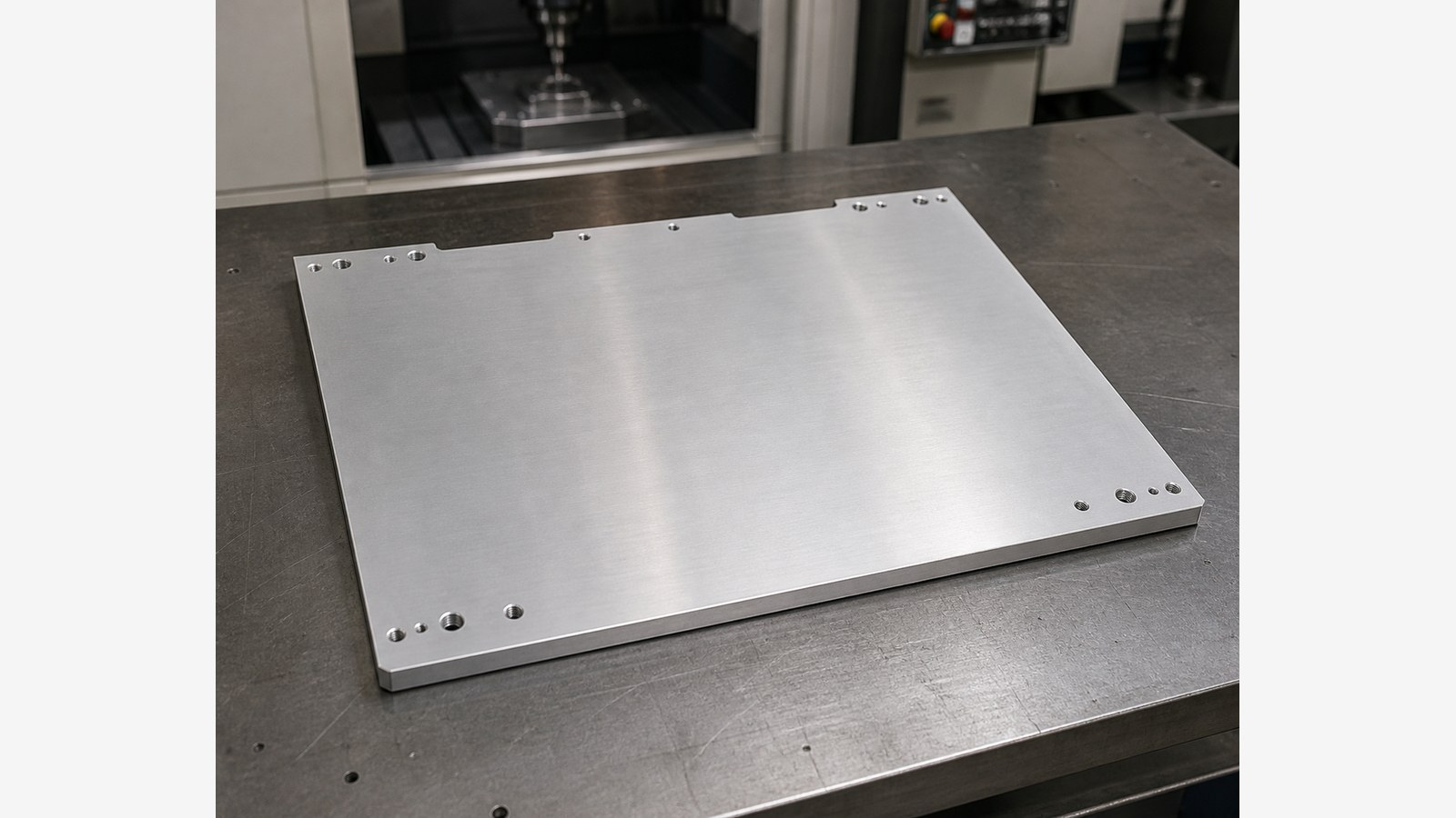 CNC Machining Review of a Rectangular Load-Bearing Plate for Custom Automation Assembly Equipment: Hole Relationships and Burr Control