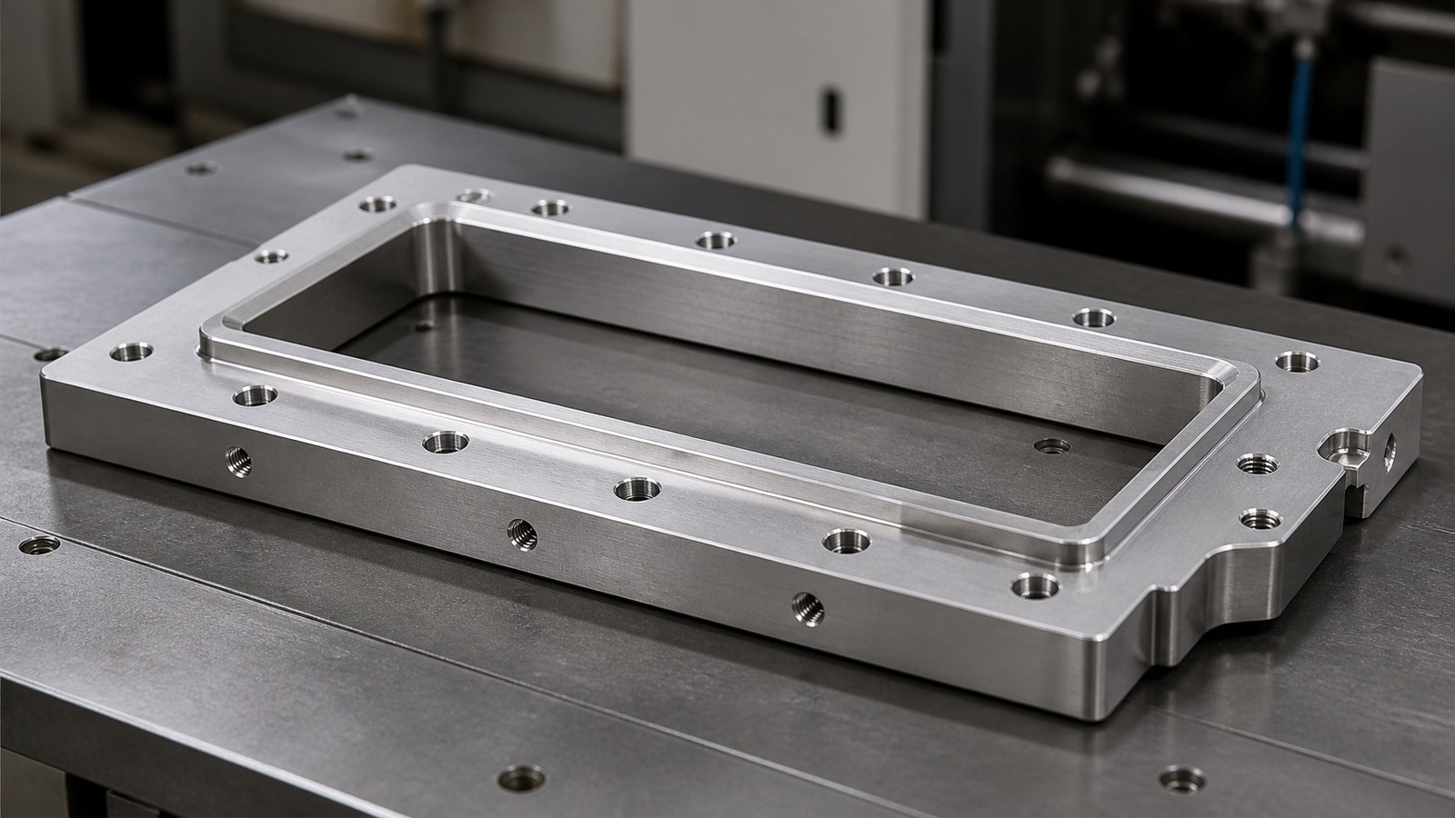 Drawing-Based Prototyping of a Plate Adapter Flange for Non-Standard Automation Assembly Equipment: Hole-to-Slot and Burr-Control Considerations