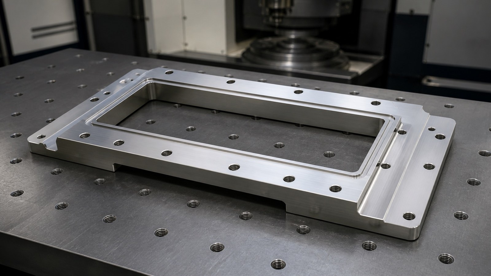 Drawing-Based Prototyping of a Plate Adapter Flange for Non-Standard Automation Assembly Equipment: Hole-to-Slot and Burr-Control Considerations