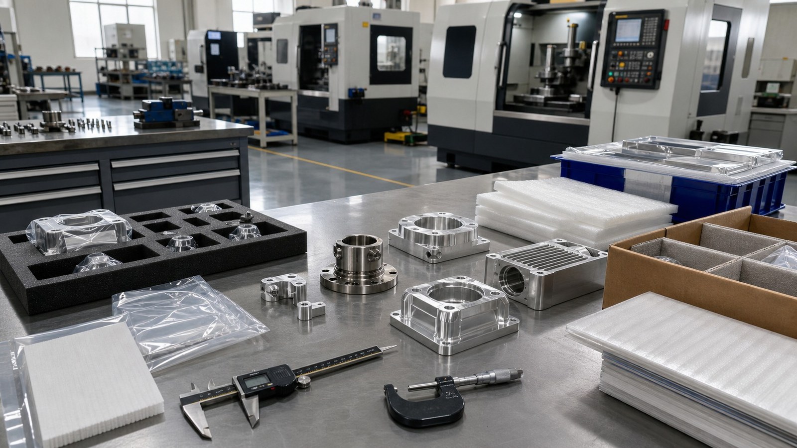 How to Protect Surfaces When Packaging Small-Batch Precision Parts