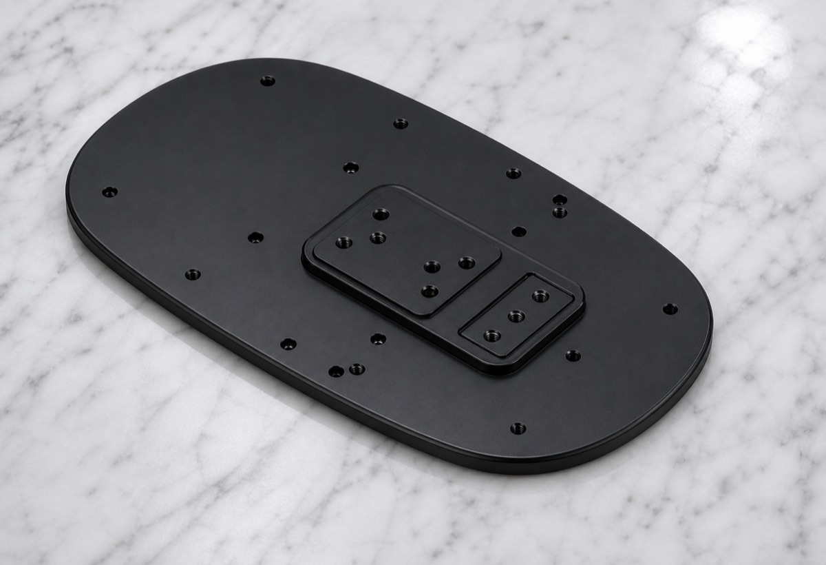 6061-T6 Foot Support Plate Machining Case Study for Humanoid Robots
