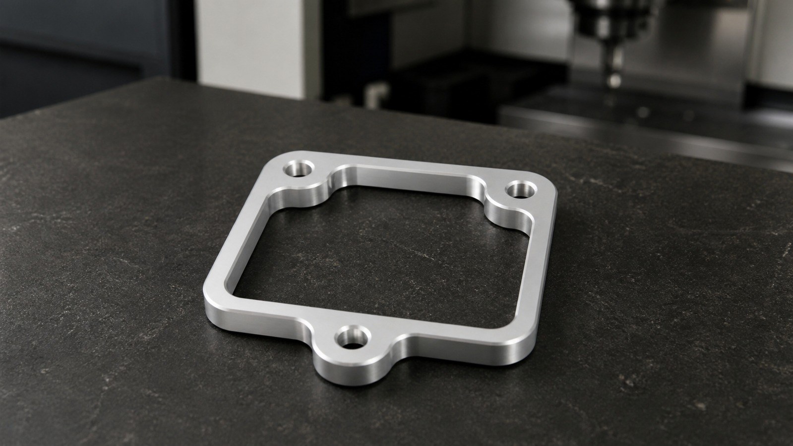 Low-Volume Machining Review of a Square Mounting Frame for Custom Automation Assembly Equipment: Hole-Slot Datums and Edge Treatment