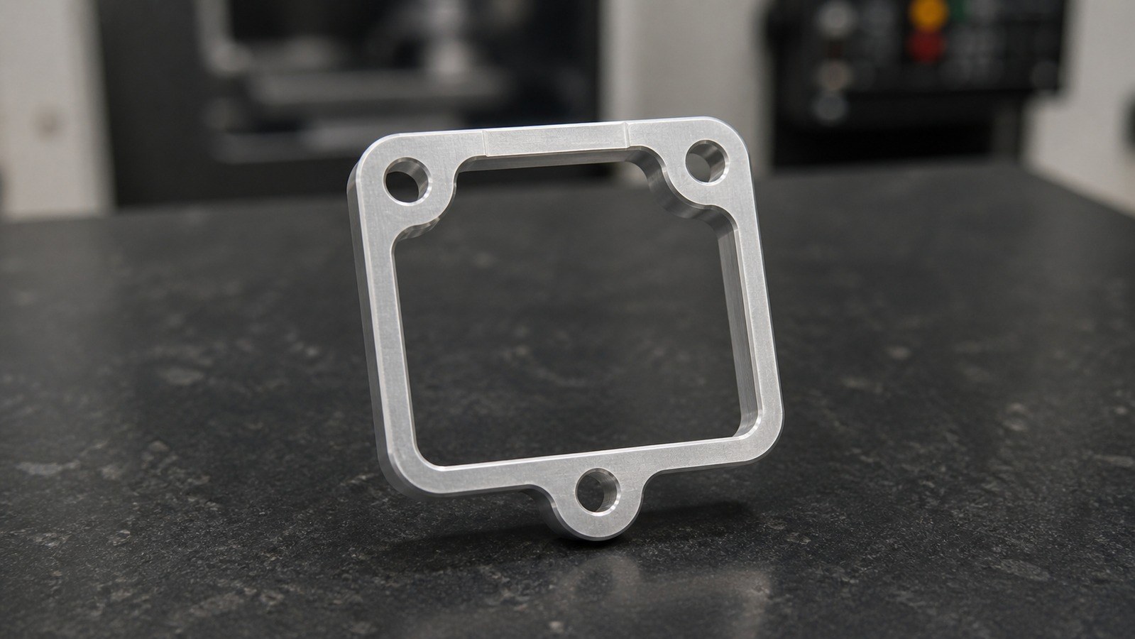 Low-Volume Machining Review of a Square Mounting Frame for Custom Automation Assembly Equipment: Hole-Slot Datums and Edge Treatment