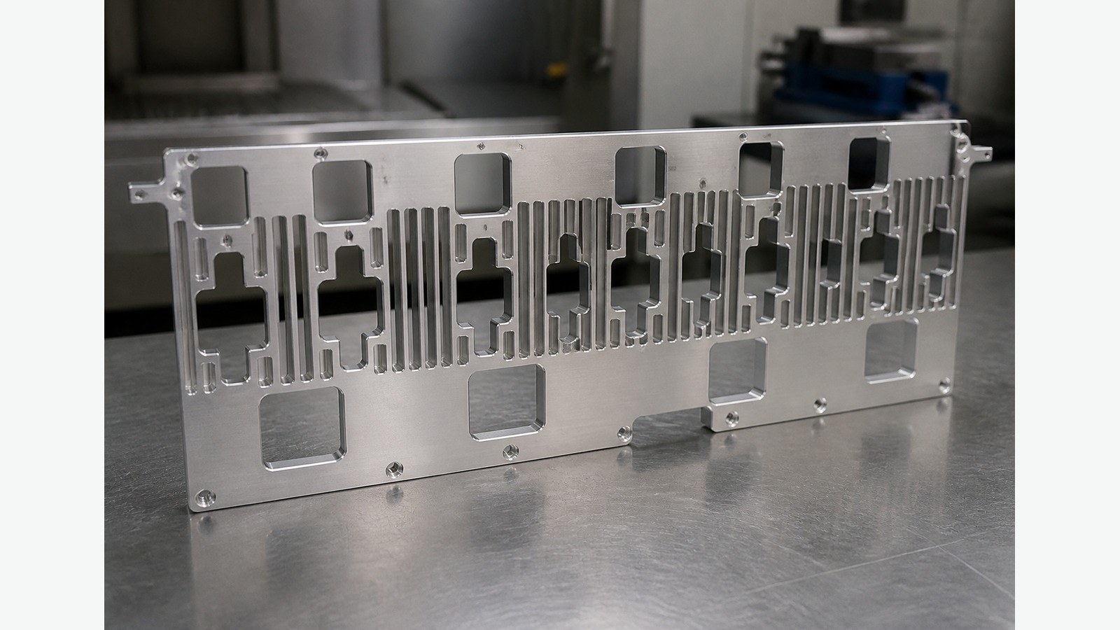 Small-Batch Aluminum Heat Sink Machining for Electronic Cooling Modules: Controlling Hole-Slot Datums and Edge Finishing
