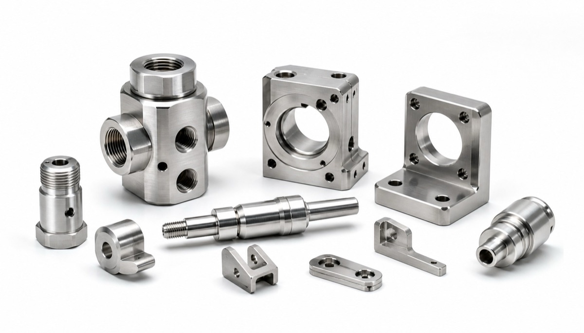 316L stainless steel precision parts for medical optical and fluid equipment