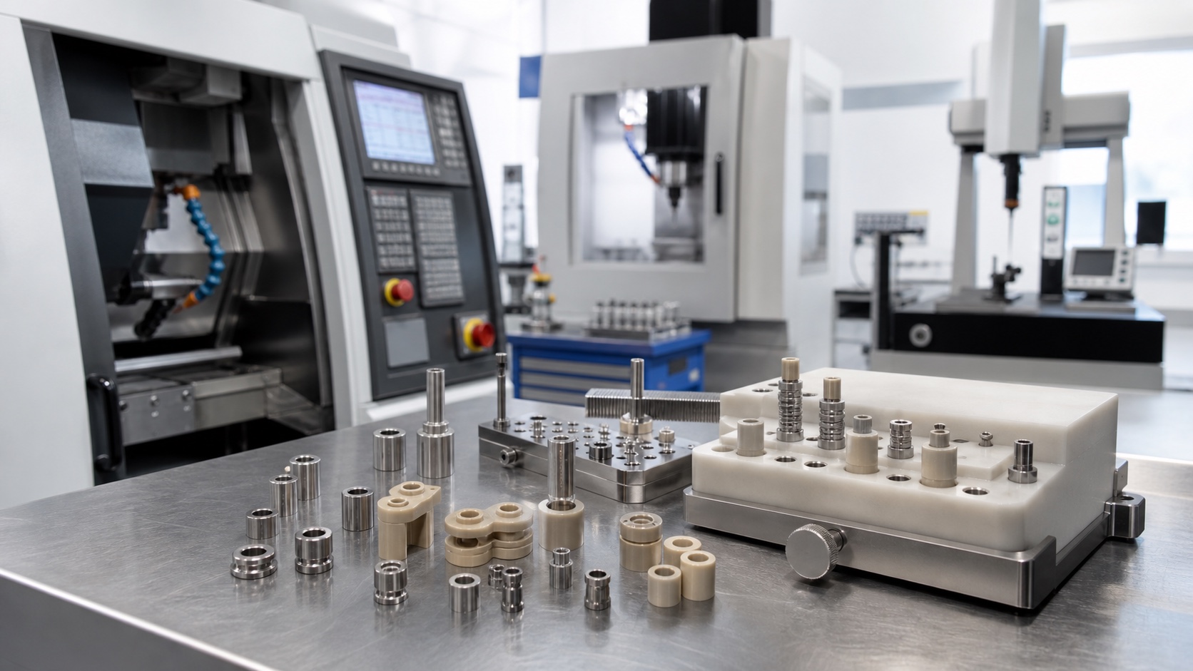 CNC Machining Dental Implant Surgical Guide Sleeves and Drill Stop Components