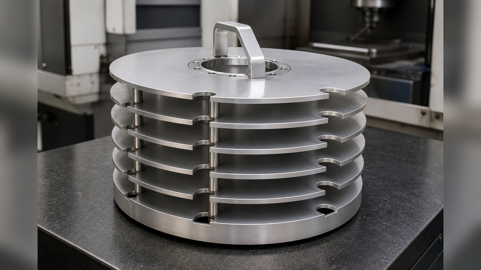 How to Control Hole Relationships and Burrs When Machining a Multilayer Disc Carrier for Custom Automation Equipment
