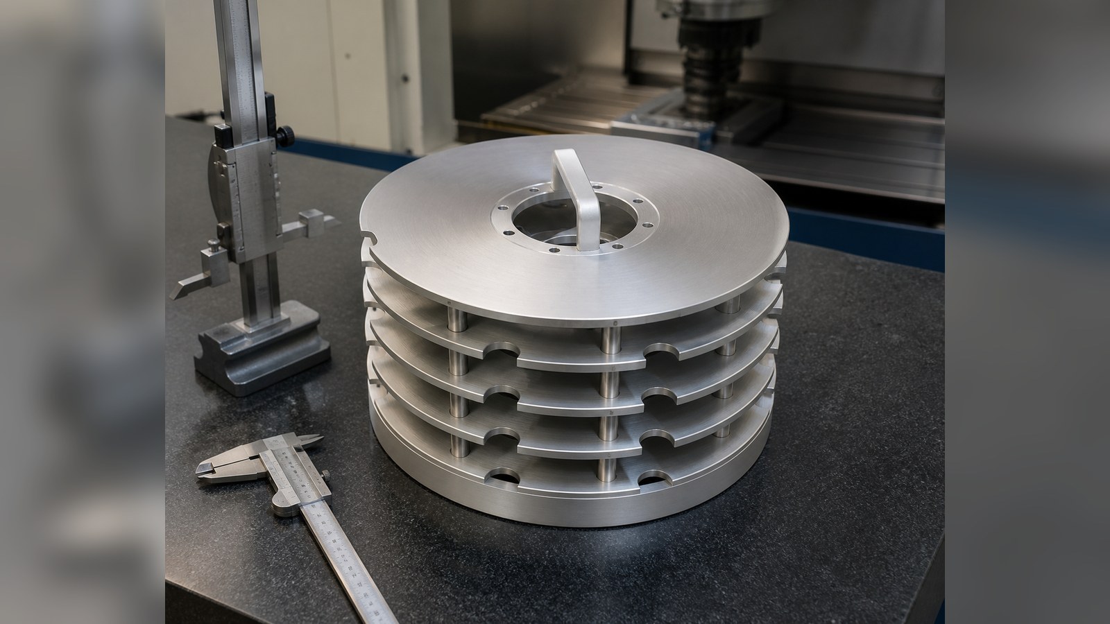 How to Control Hole Relationships and Burrs When Machining a Multilayer Disc Carrier for Custom Automation Equipment