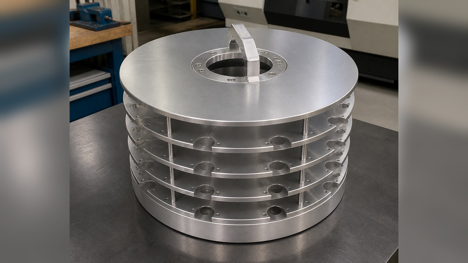 How to Control Hole Relationships and Burrs When Machining a Multilayer Disc Carrier for Custom Automation Equipment