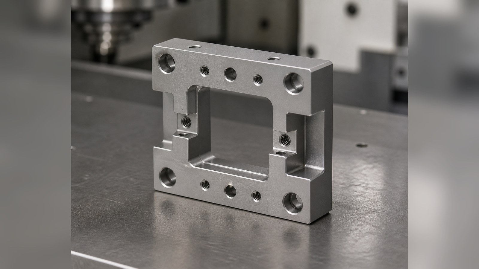 Machining Risks Seen in a Frame-Style Mounting Base for Custom Automation Assembly Equipment: Hole-Slot Datums and Edge Treatment