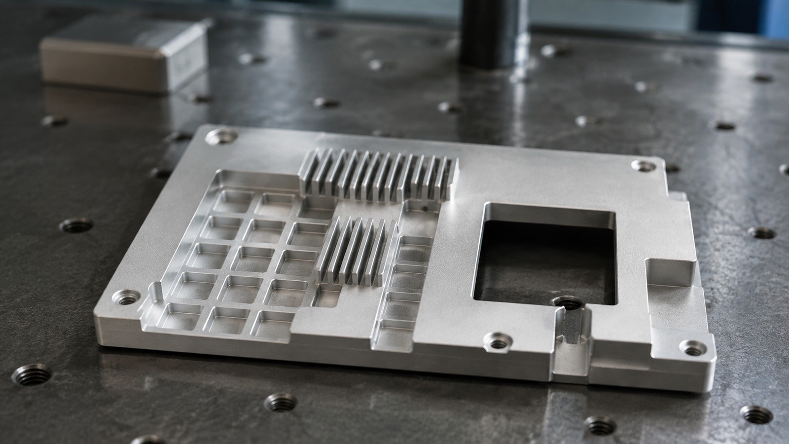 Aluminum Protective Cover for an Electronics Cooling Module: Counterbore-Slot Machining and Assembly Review