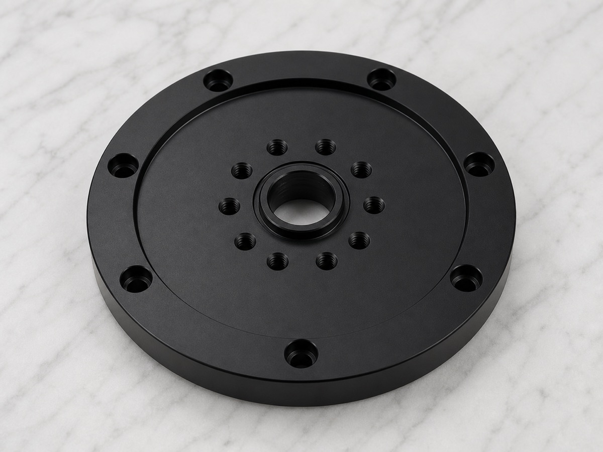6061 Robot First-Axis Connection Flange CNC Machining Case Study