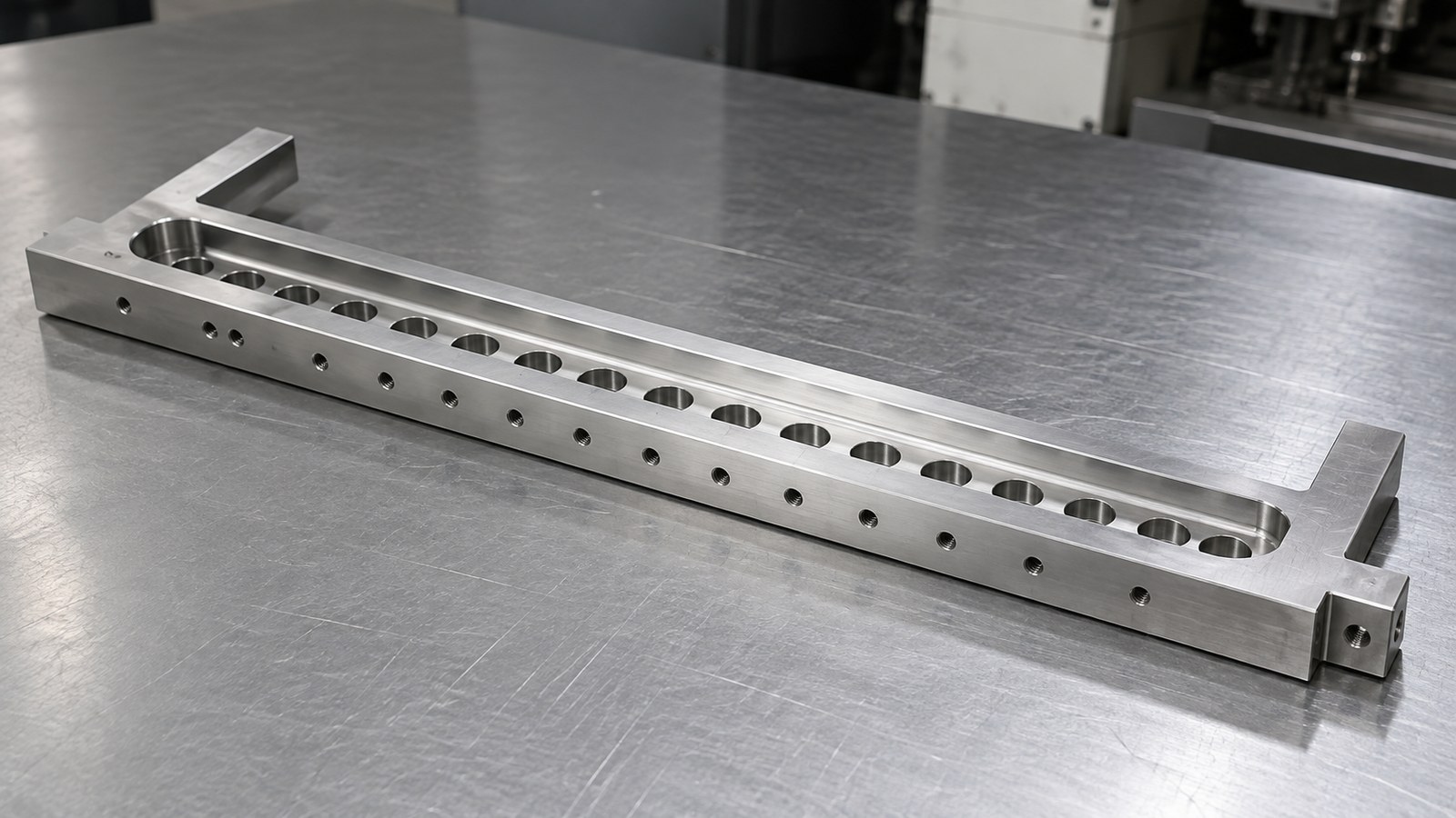 Automation Assembly Equipment Bracket Case: Hole-and-Slot Datums and Edge Control
