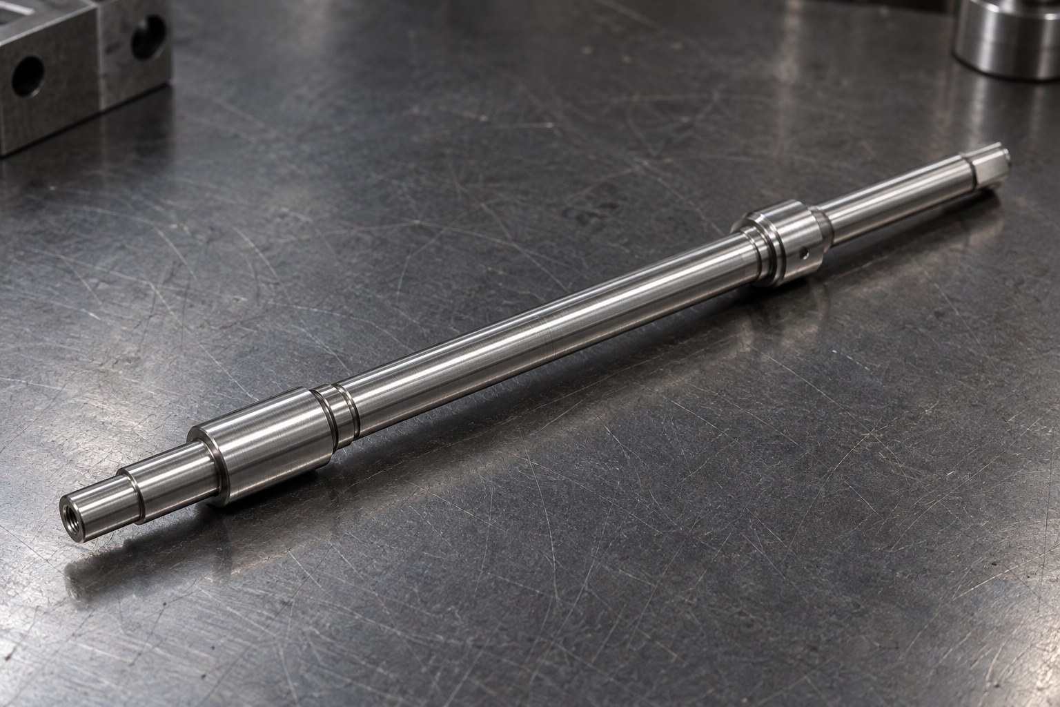 Trial Machining a Stepped Shaft for Custom Automation Assembly Equipment: Recesses, Slots and Assembly Review