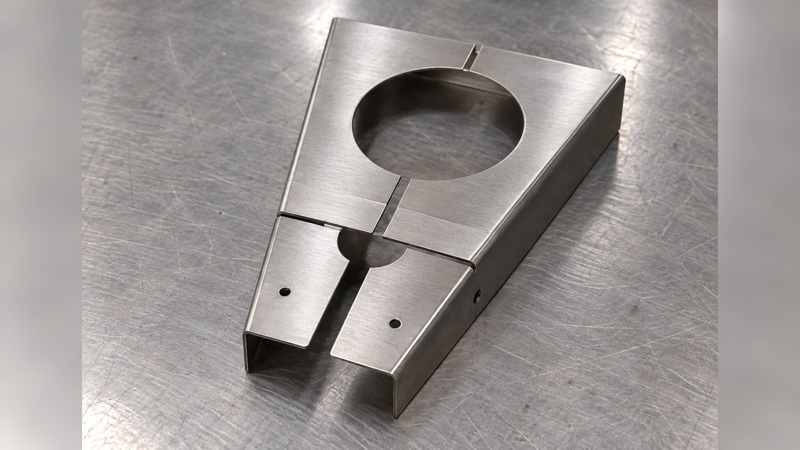 Sheet-Metal Gear Guard for Semiconductor Automated Inspection Equipment: Controlling Hole and Slot Datums and Edge Finishing