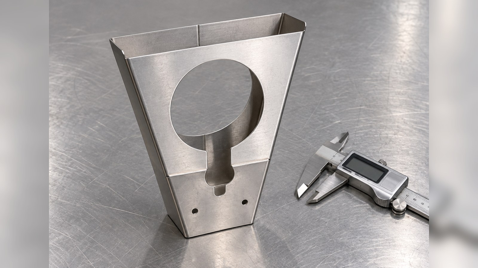 Sheet-Metal Gear Guard for Semiconductor Automated Inspection Equipment: Controlling Hole and Slot Datums and Edge Finishing