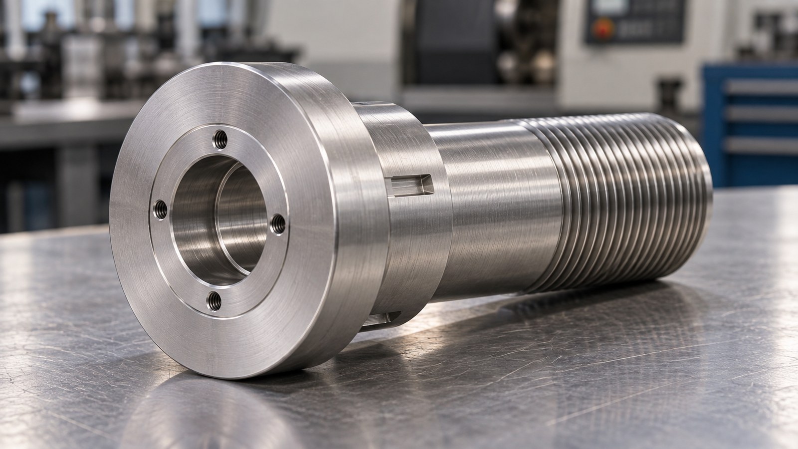 Small-Batch Review of a Stepped Hollow Threaded Sleeve for Custom Automation Assembly Equipment: Datums and Edge Finishing